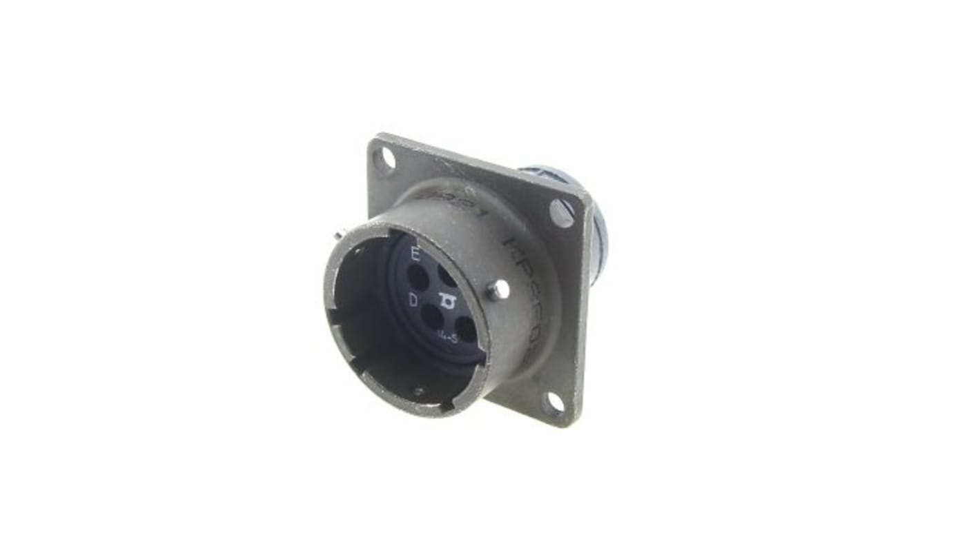 Amphenol Air LB 10 Way Circular Connector Receptacle, Socket Contacts