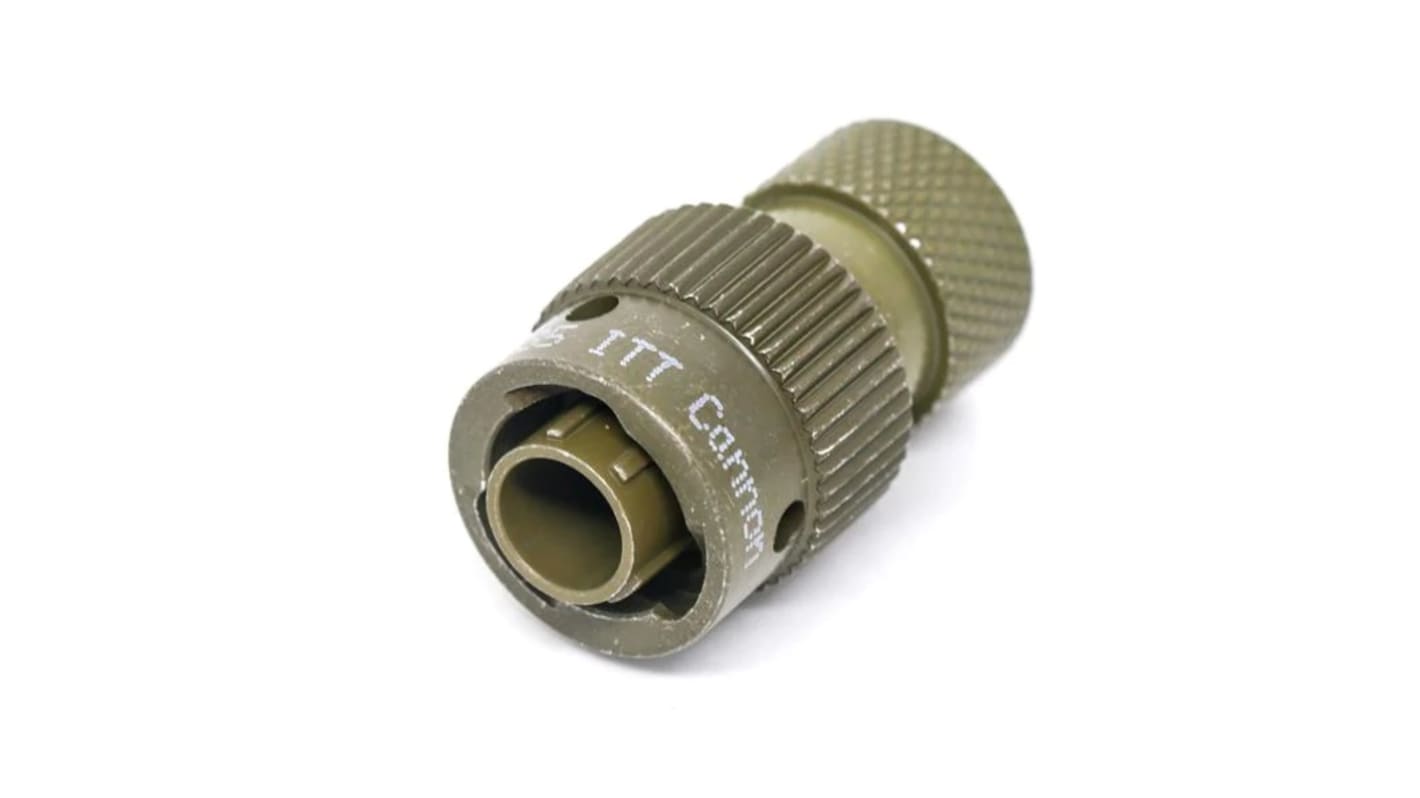 Amphenol Air LB 6 Way Circular Connector Plug, Pin Contacts