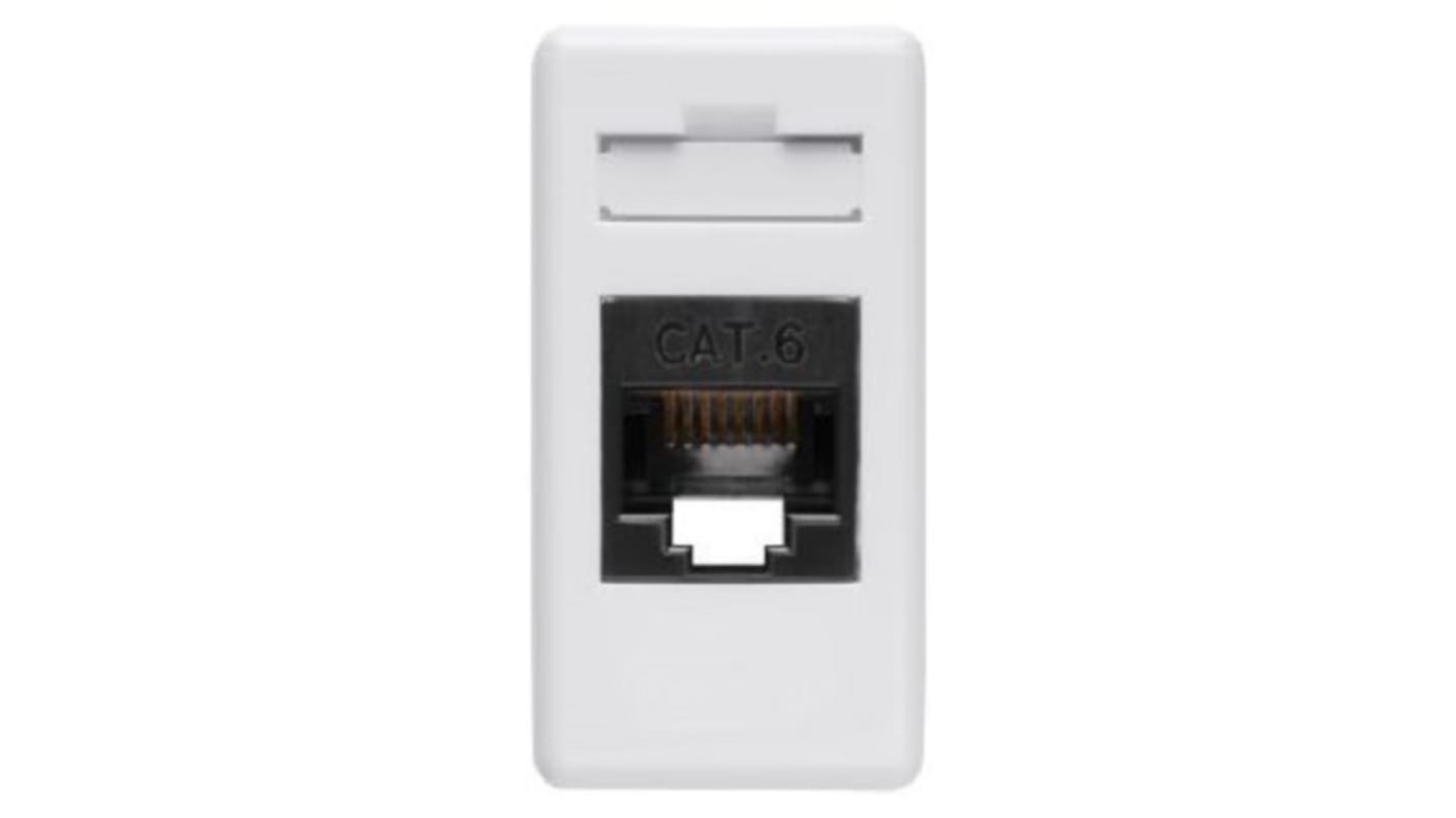 Connettore Ethernet Femmina Gewiss Cat6, 1 via, Montaggio su cavo