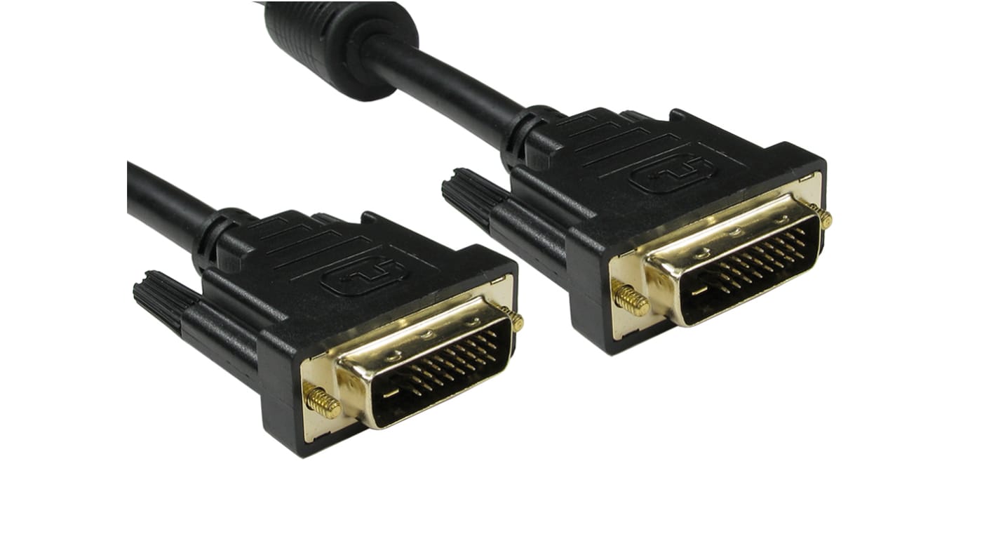 Cable DVI RS PRO, con. A: DVI-D Dual Link macho, con. B: DVI-D Dual Link macho, long. 2m