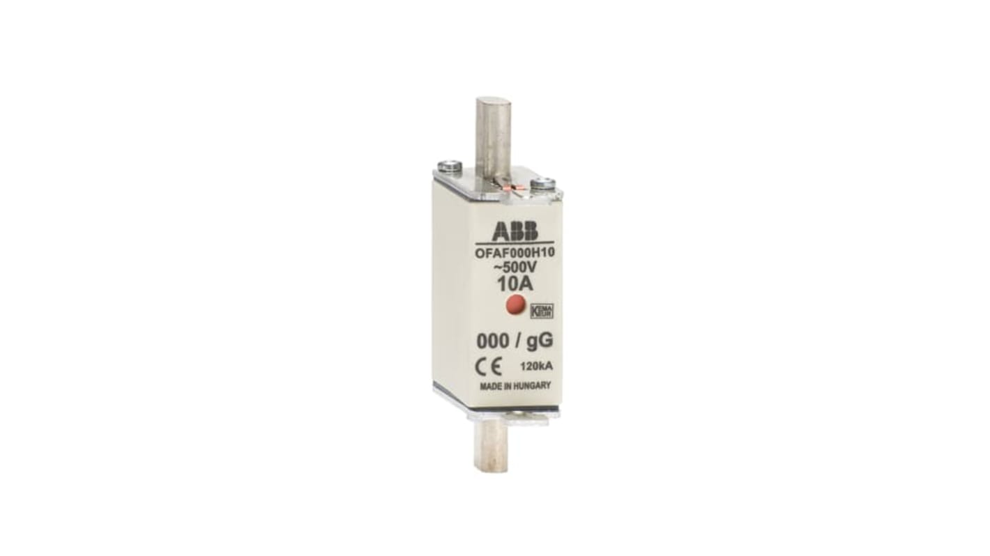 ABB 40A Tag Fuse, 79 x 21 x 53mm, 500V