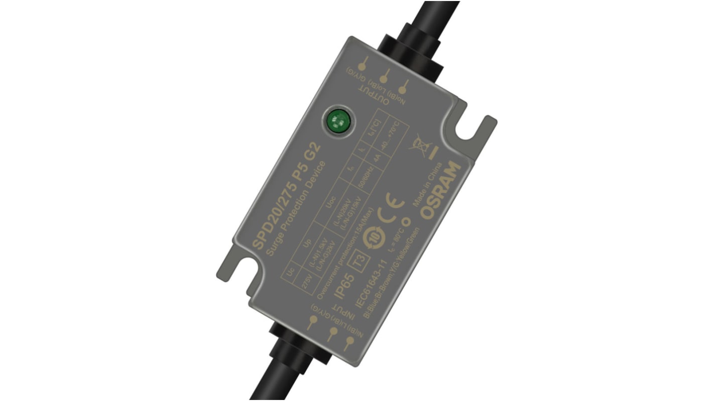 Osram Surge Protector, 15A, 20kV, Screw Mount Mount