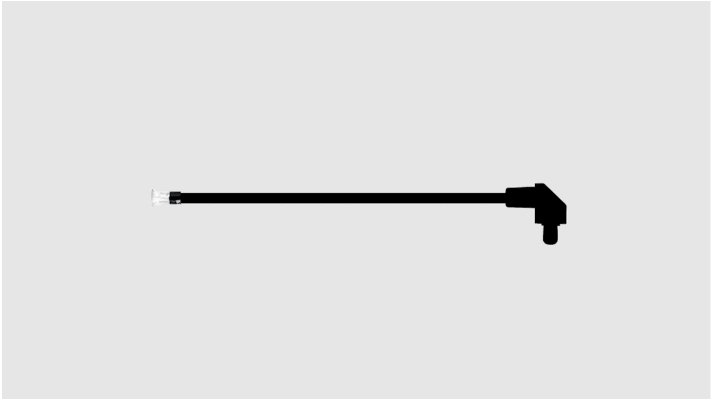 SZR1-6.00-F4PS Bivar, Panel Mount Right Angle Flexible LED Light Pipe, Round Lens