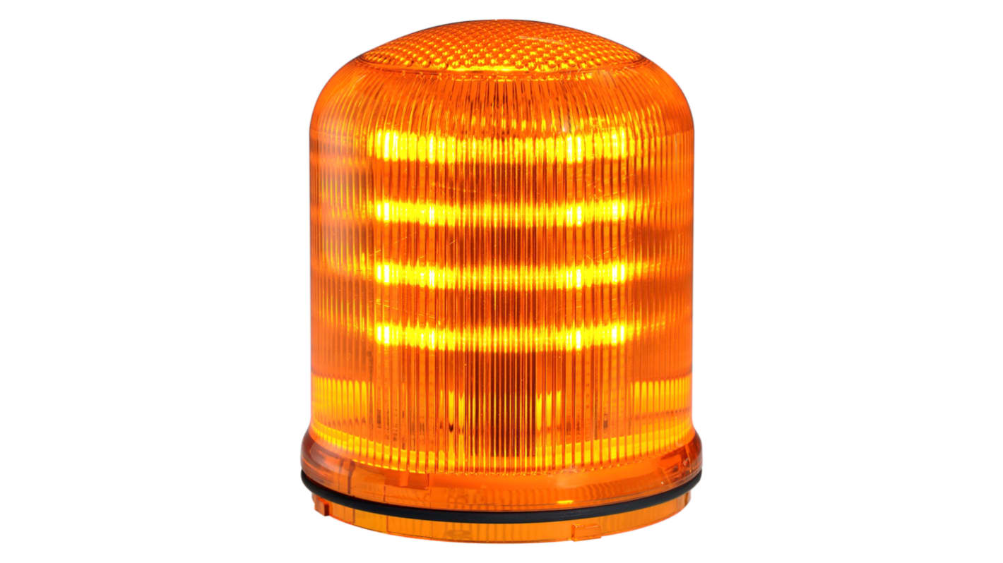 Segnalatore LED Illuminazione continua, Sirena, LED, Giallo, 12 → 24 V, 40 → 80 V, 120 → 240 V