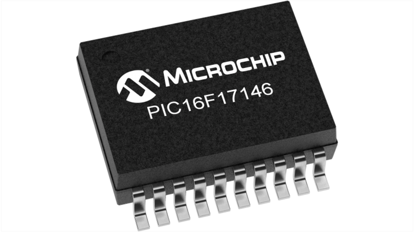 Microchip PIC, PIC16F171 Microcontroller, 20-Pin SSOP