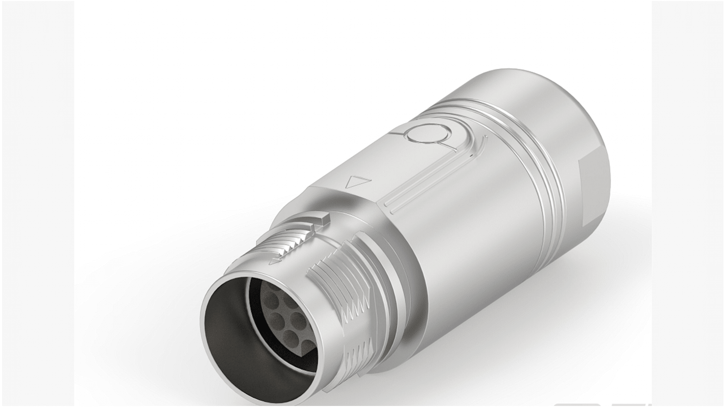Connettore circolare TE Connectivity, maschio, serie Speedtec 617, Standard, 17 poli, Montaggio su cavo