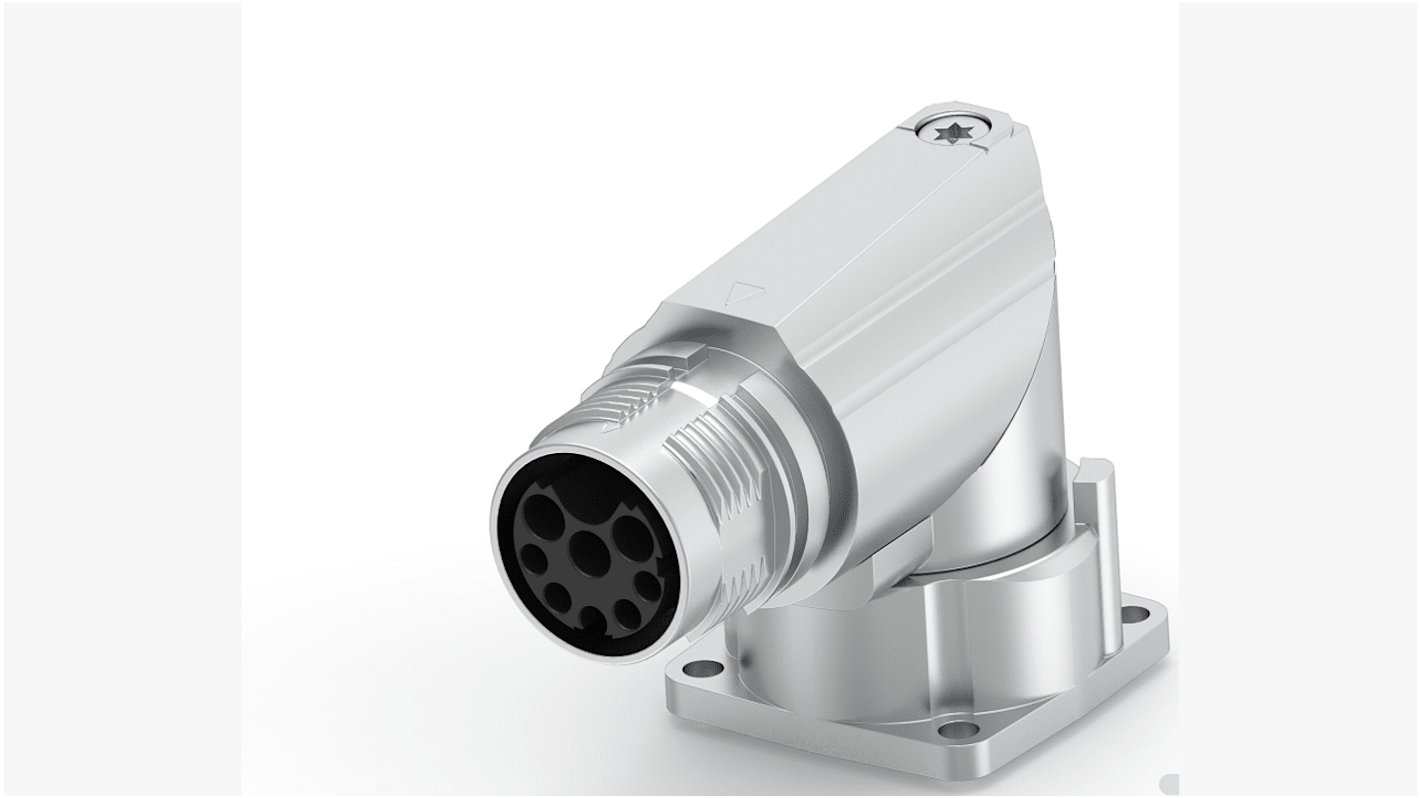 Connettore circolare TE Connectivity, maschio, serie Speedtec 917, Standard, 7 poli, Montaggio a pannello
