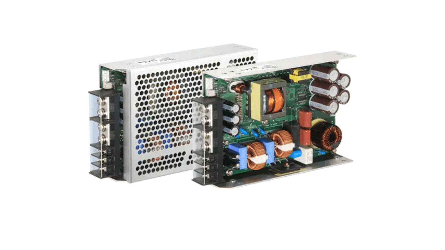 Cosel AC-DC Power Supply, AEA1000F-48, 48V dc, 21A, 1.008kW, 1 Output, 85 → 264V ac Input Voltage
