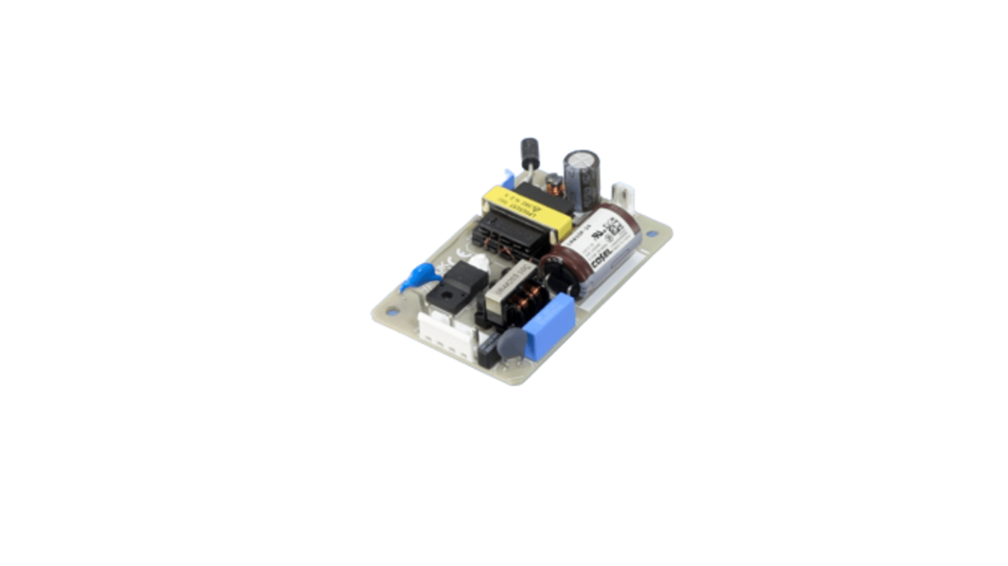 Cosel AC-DC Power Supply, LHA15F-5, 5V, 3A, 15W, 1 Output, 85 → 264V ac Input Voltage