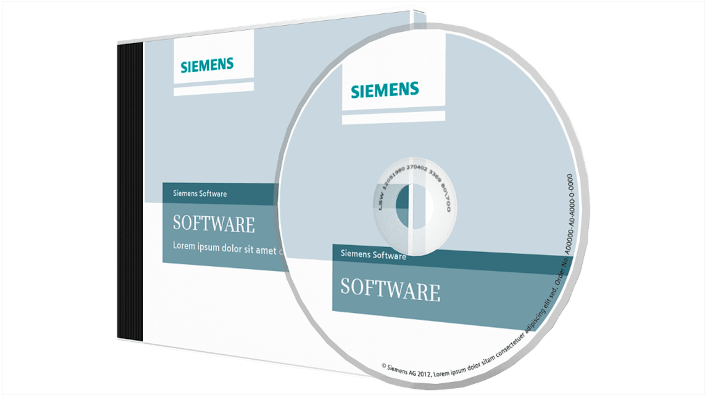 Software Siemens 6ES7807, para usar con SIMATIC S7