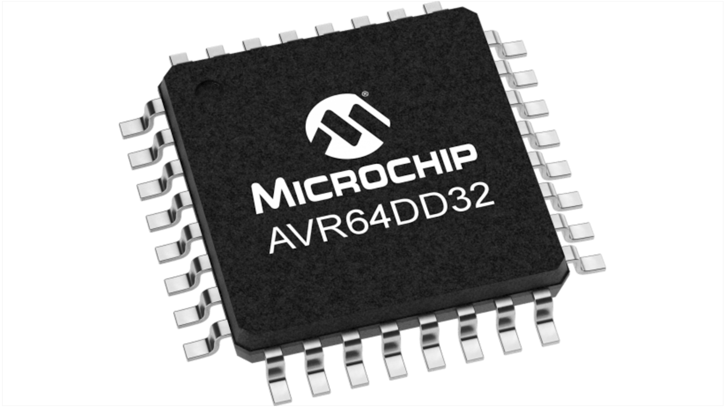 Microchip AVR DD单片机, AVR内核, 32针, t个 中的一个