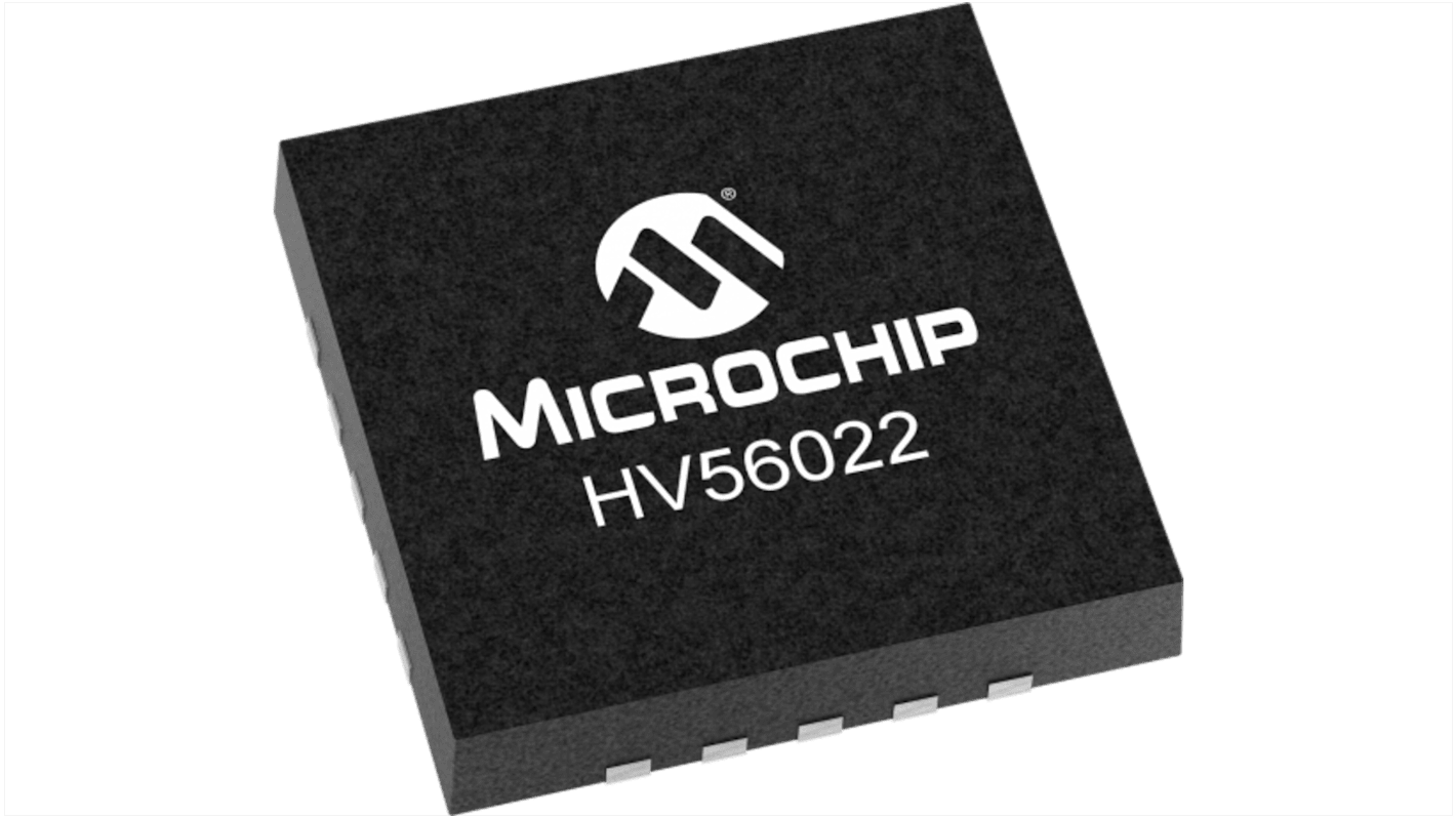 HV56022-V/KNX Microchip, Instrumentation Amplifier, 110mV Offset 124Hz, 3.3 V, 20-Pin VQFN