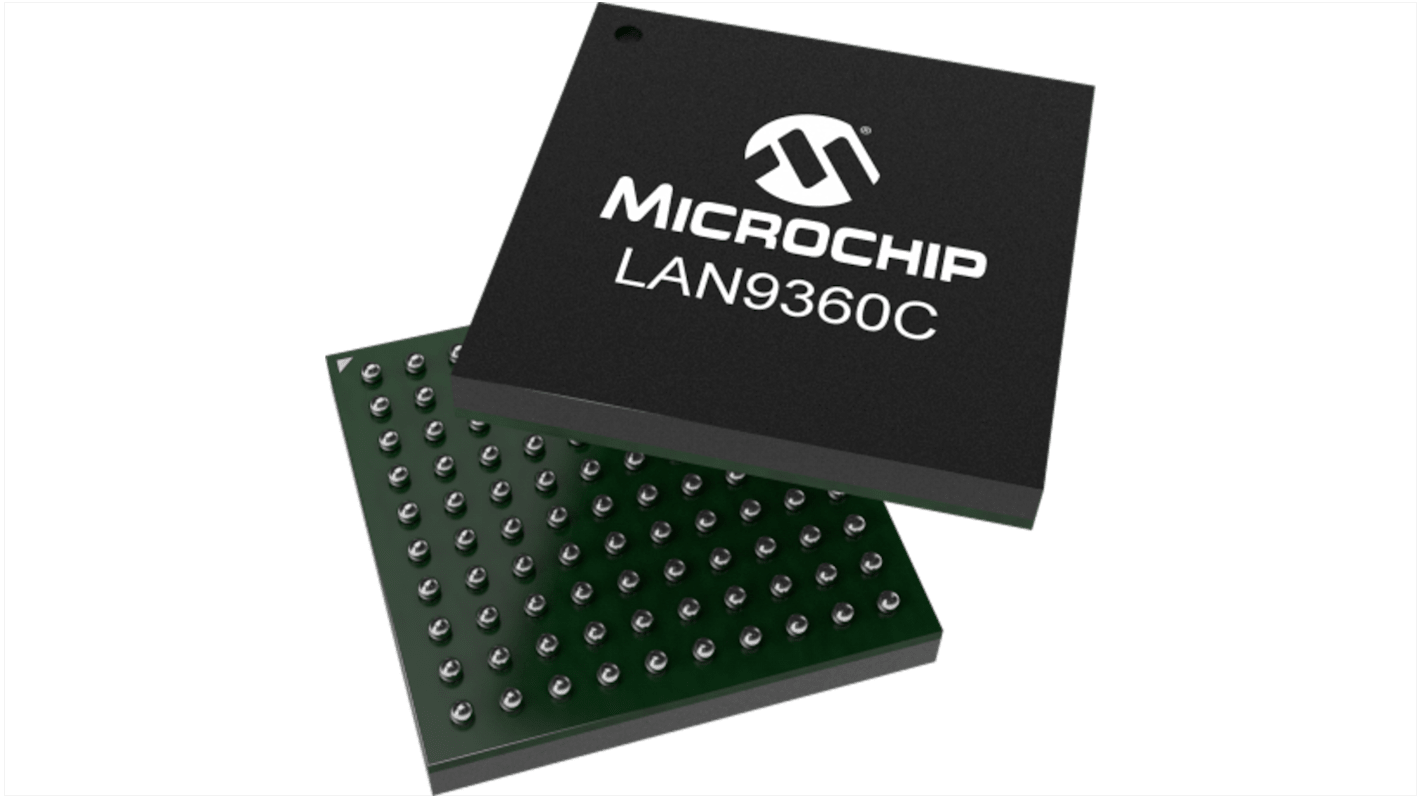 Microchip LAN9360C-I/CQB-101, Ethernet Switch IC RMII, USB