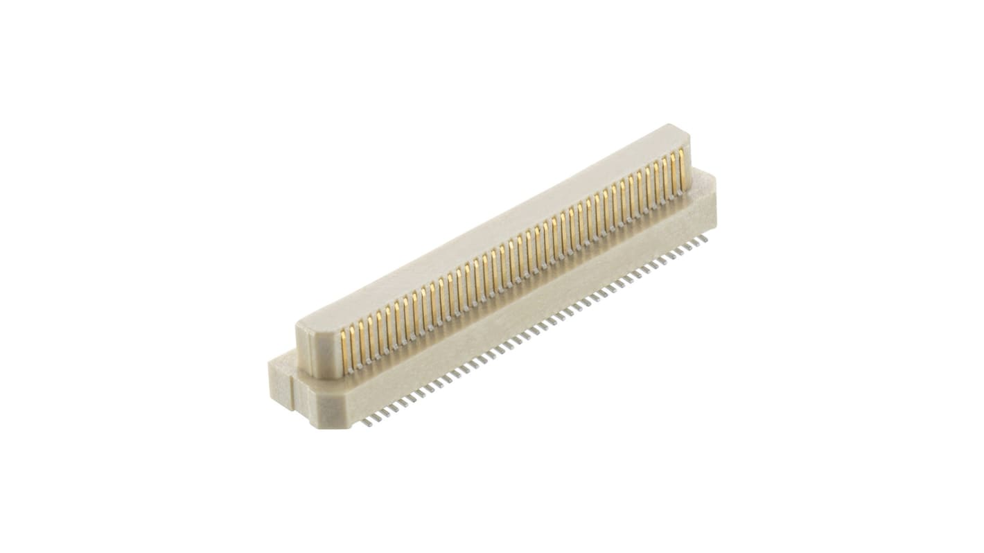 HARWIN M58 Series Surface Mount PCB Header, 80 Contact(s), 0.5mm Pitch, 40 Row(s)