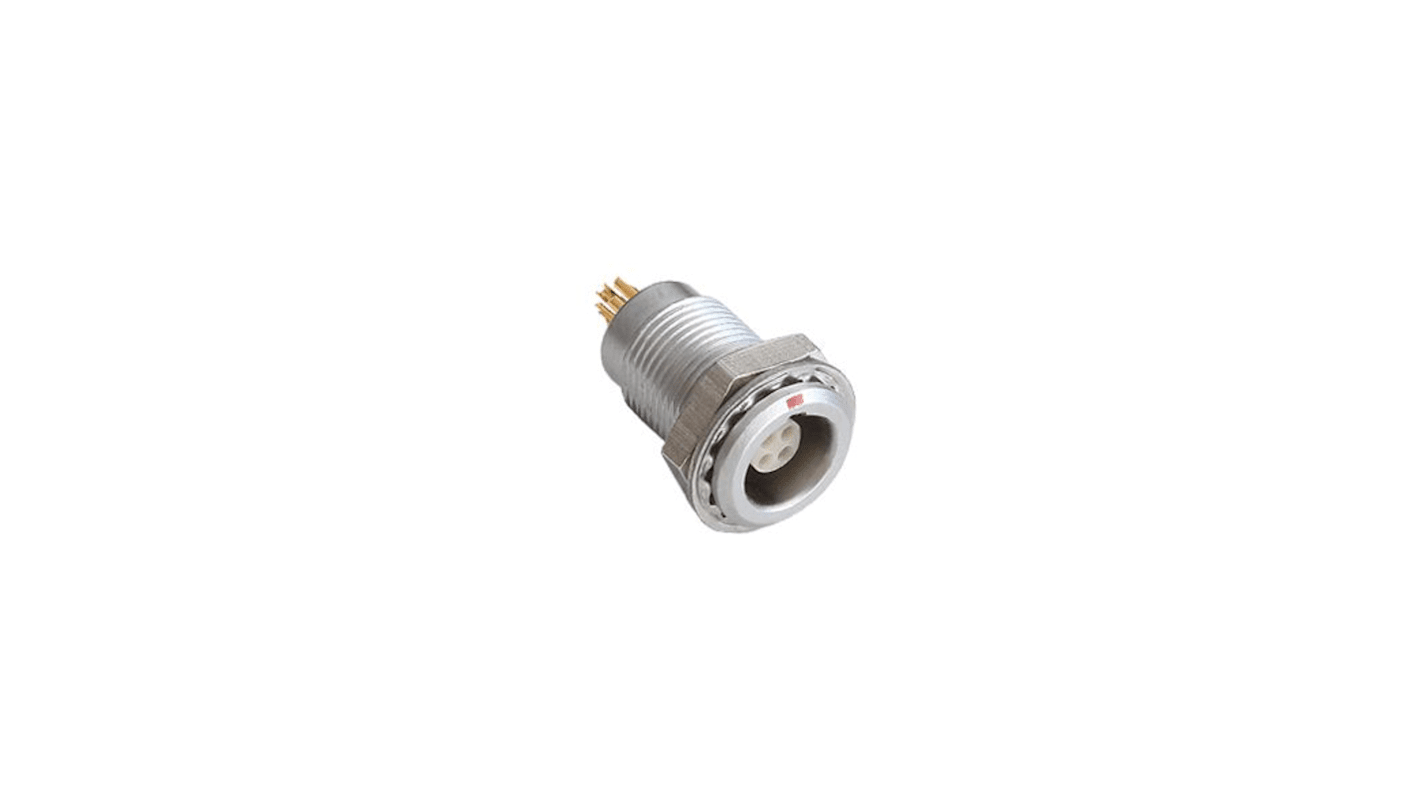 Bulgin Circular Connector, 4 Contacts, Push-Pull, Socket, Female, IP50, X Series