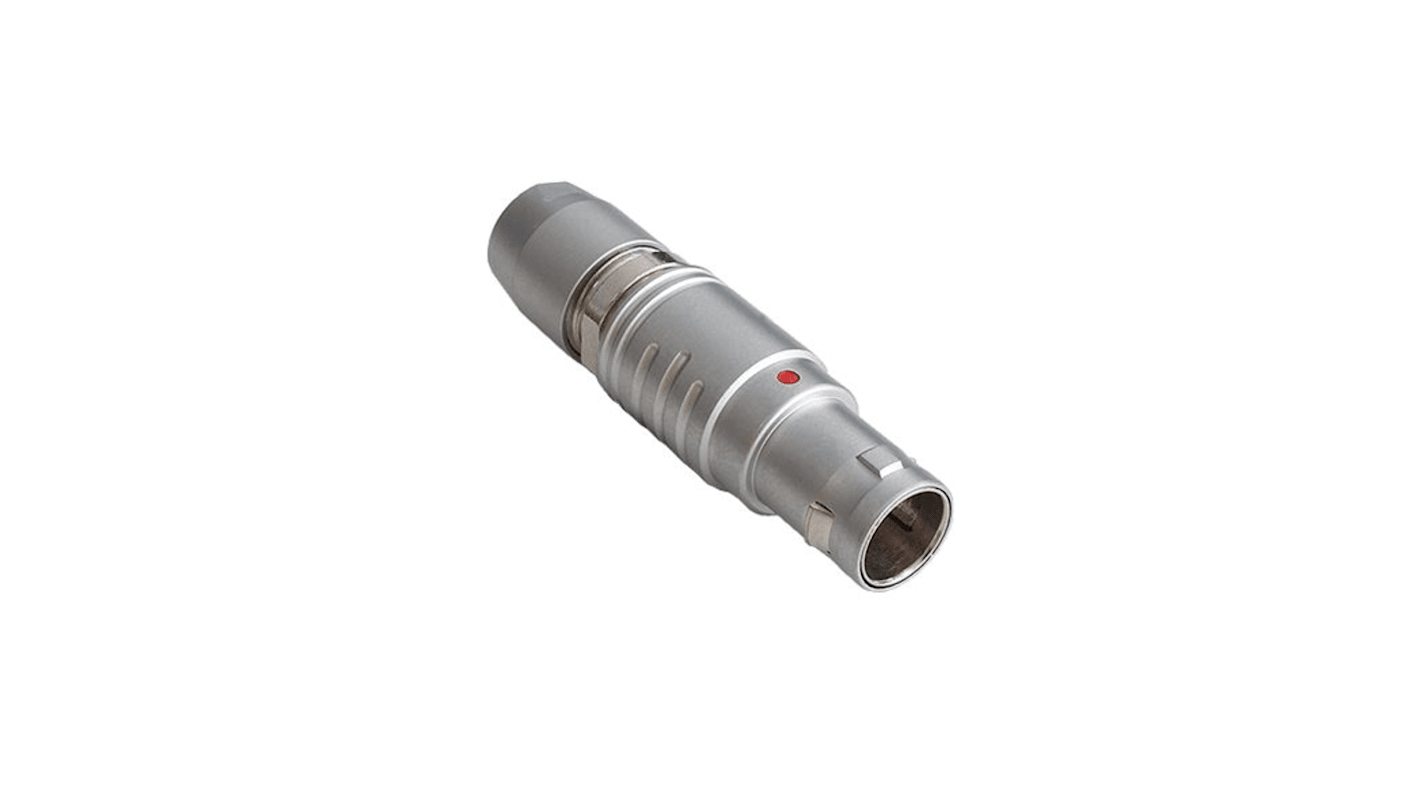 Bulgin Circular Connector, 3 Contacts, Push-Pull, Plug, Male, IP50, X Series