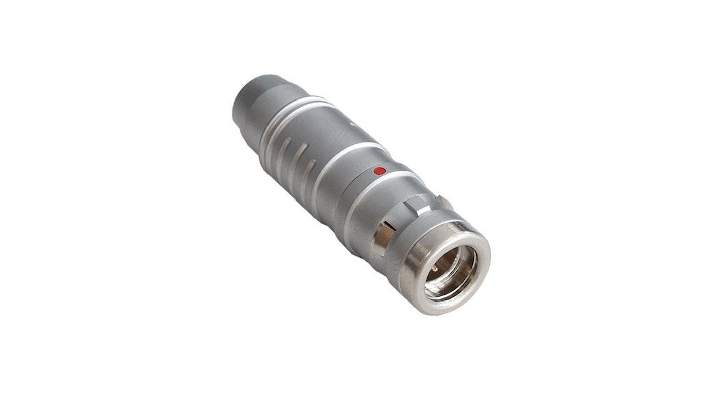 Bulgin Circular Connector, 2 Contacts, Push-Pull, Plug, Male, IP66, Y Series