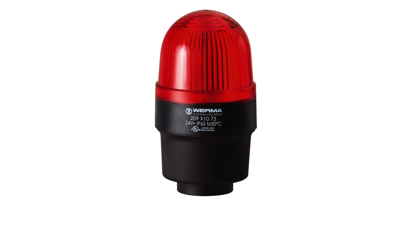 Werma 209 Xenon Blinkend Signalleuchte Rot, 230 V