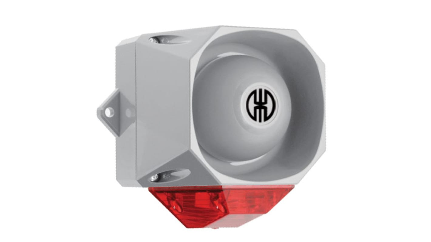 Werma 439 Xenon Blitz-Licht Alarm-Leuchtmelder Rot, 9 → 60 V