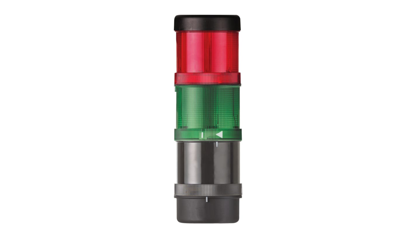 Rs-Online Kit luce Andon Werma 230 V LED 2 elementi lenti Rosso/Verde