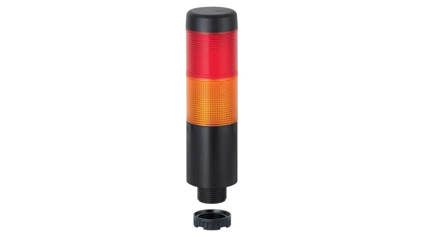 Rs-Online Kit luce Andon Werma 12 V LED 2 elementi lenti Rosso/Giallo
