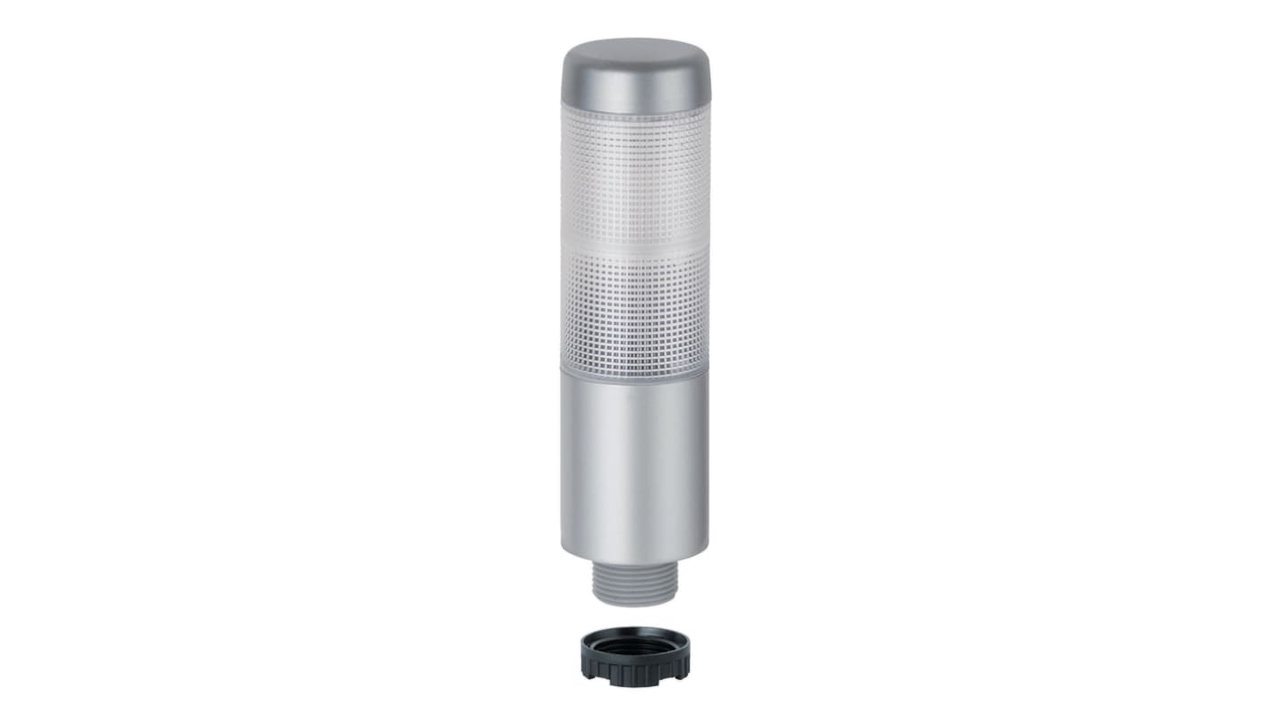 Rs-Online Kit luce Andon Werma 24 V LED 2 elementi lenti Giallo con Cicalino