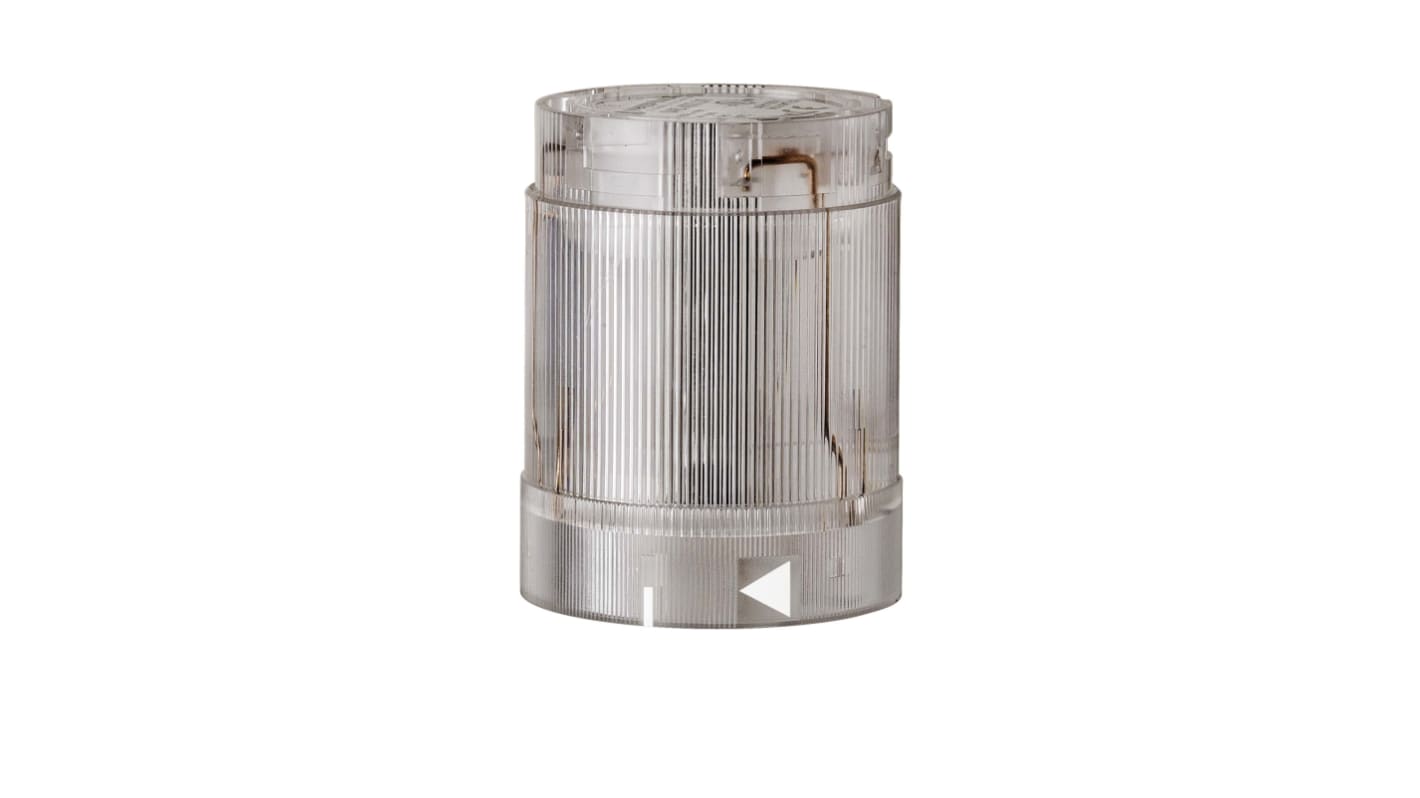 Werma KS50 Series Clear Continuous lighting Effect Flashing Light Element, 230 V, LED Bulb, AC