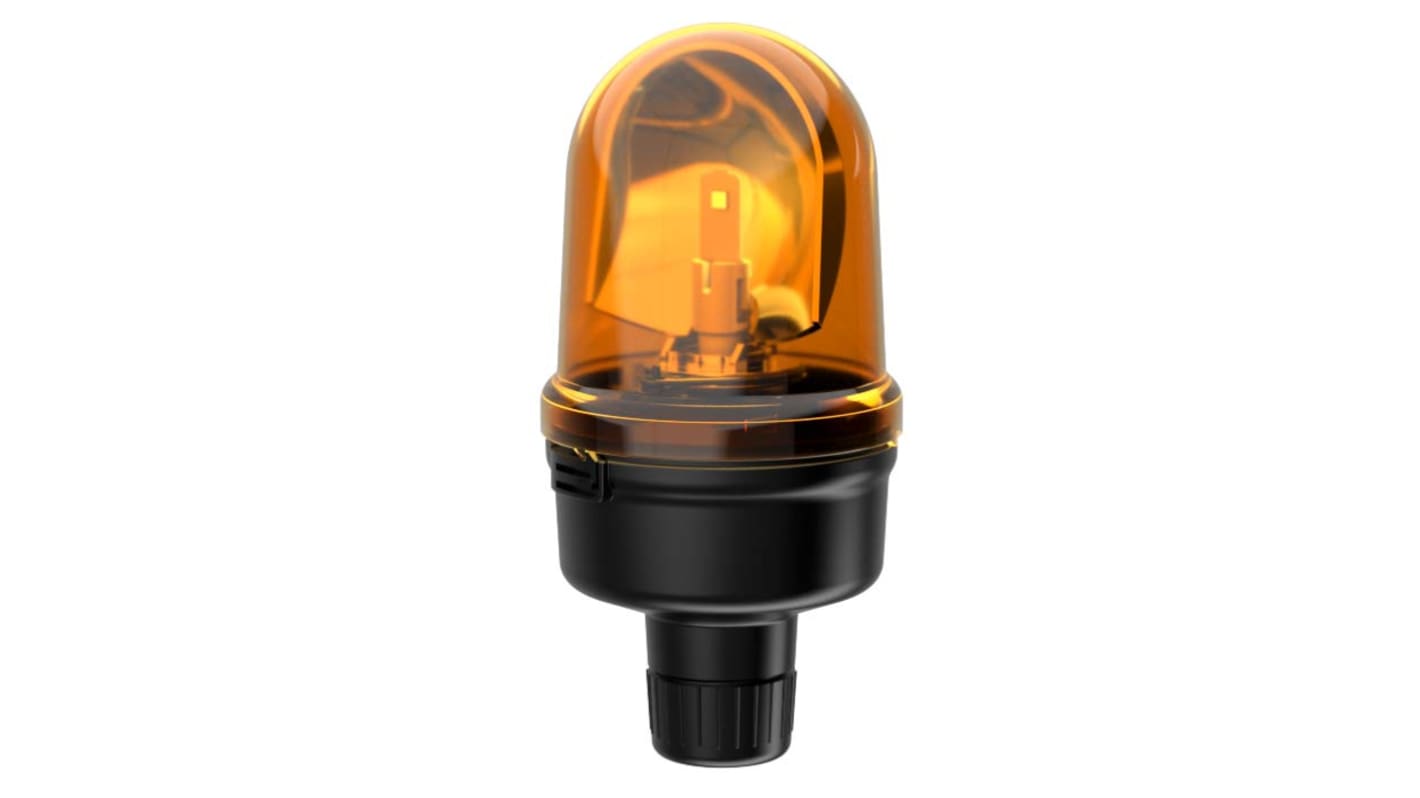 Indicador luminoso Werma serie 885, efecto Giratorio, LED, Amarillo, alim. 115 → 230 V