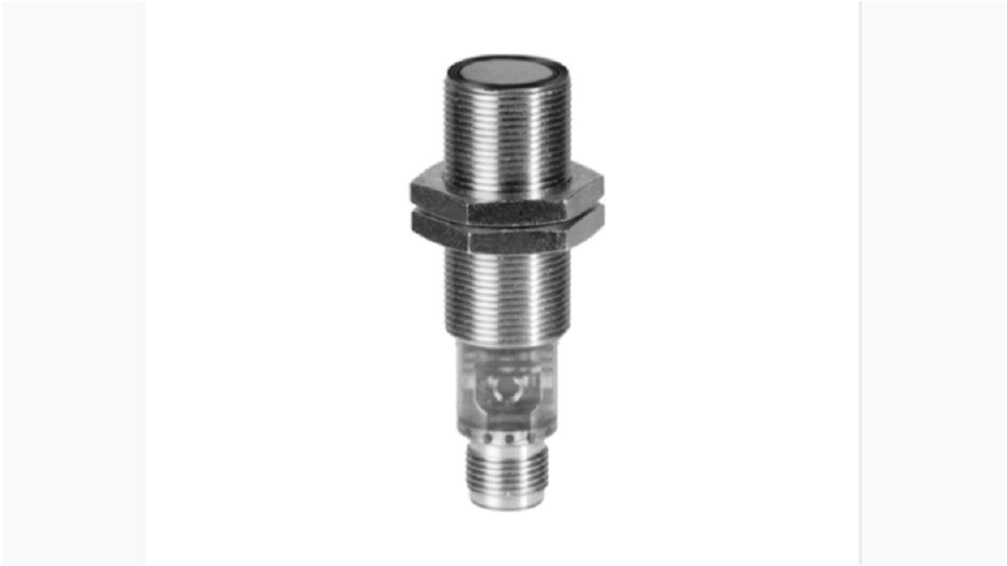 Rs-Online Sensore di prossimità Cilindro filettato Baumer M18 rilevamento 1 m 12 → 30 V c.c