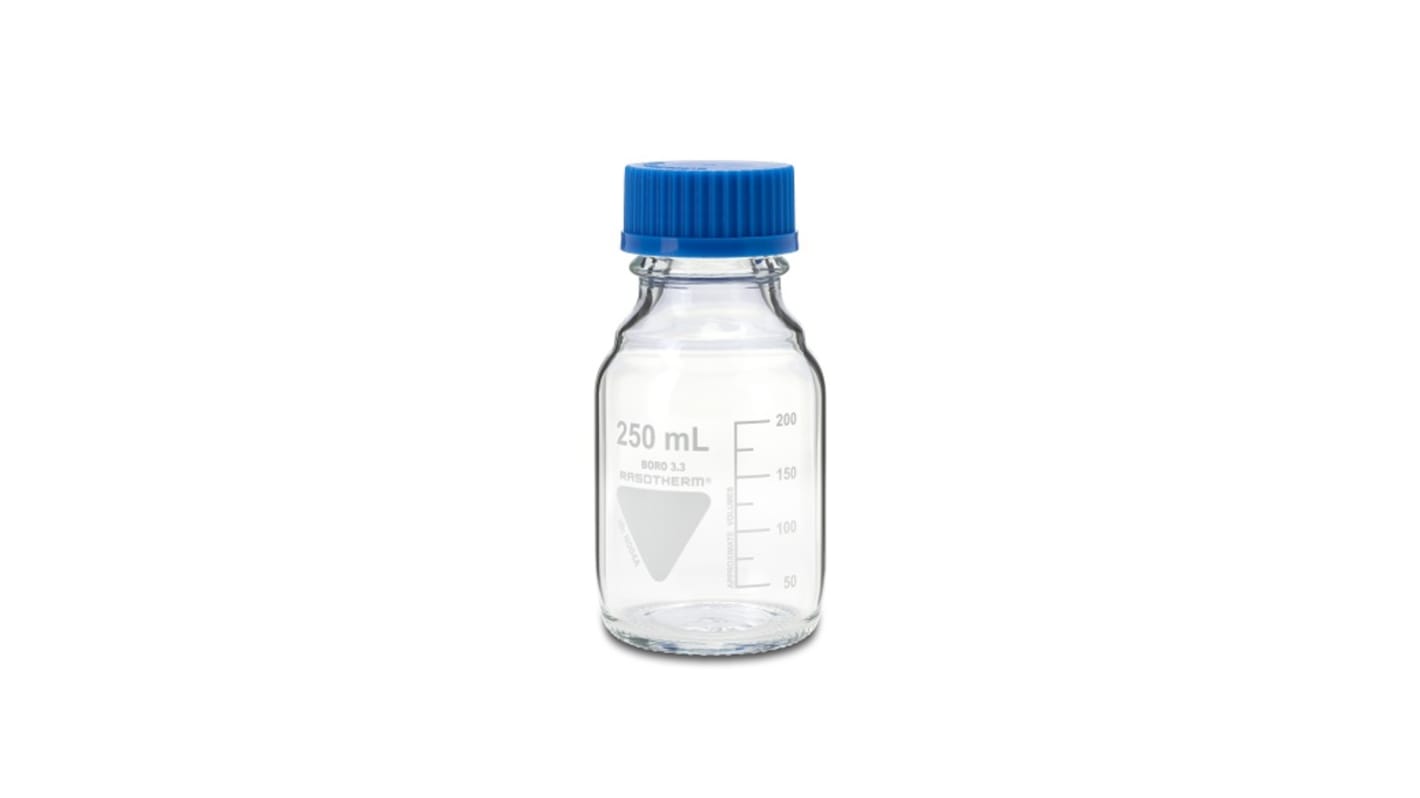 RS PRO 250ml PP Wide Neck Storage Bottle