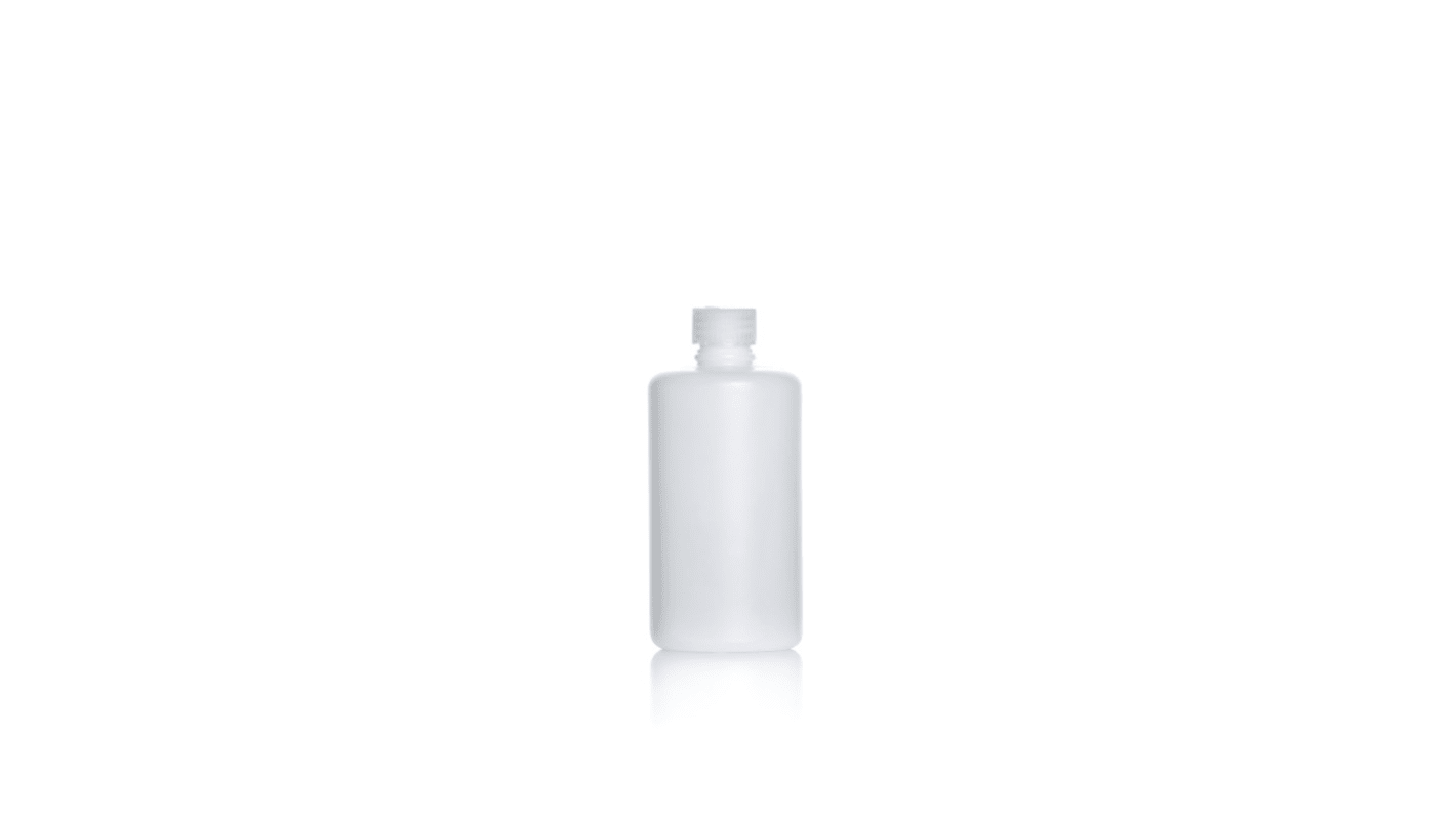 RS PRO 样品瓶, 实验瓶, 窄口, HDPE材质, 75 x 163mm, 500ml