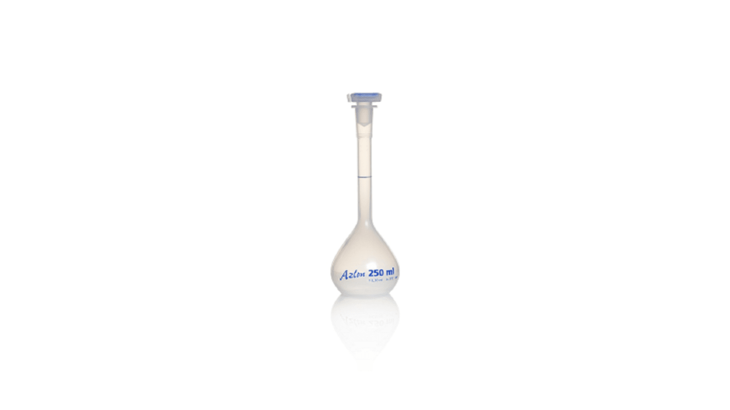RS PRO 量瓶, 烧瓶, 250ml, PP材质, 窄口, 封口尺寸80mm