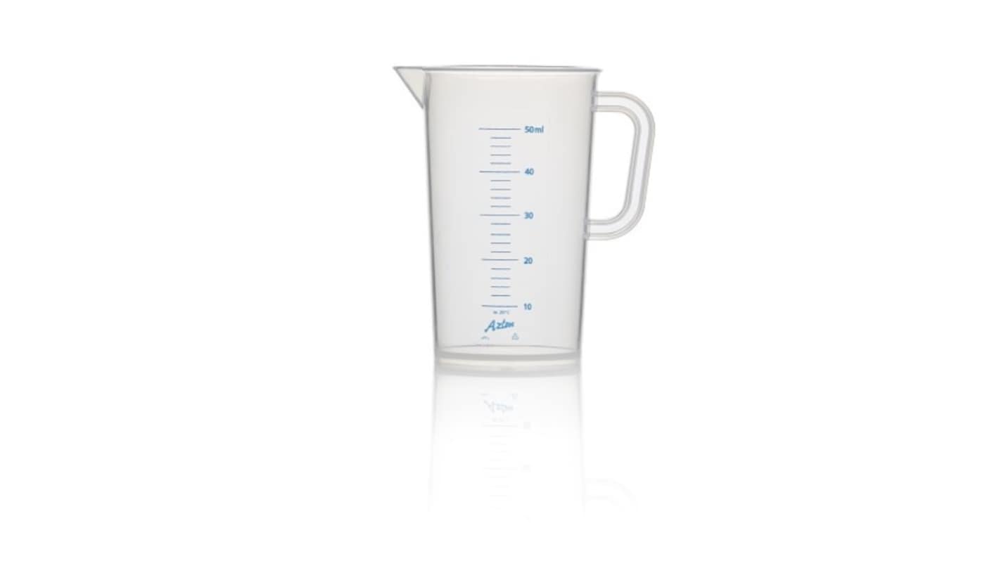 RS PRO PP 50ml Laboratory Jug