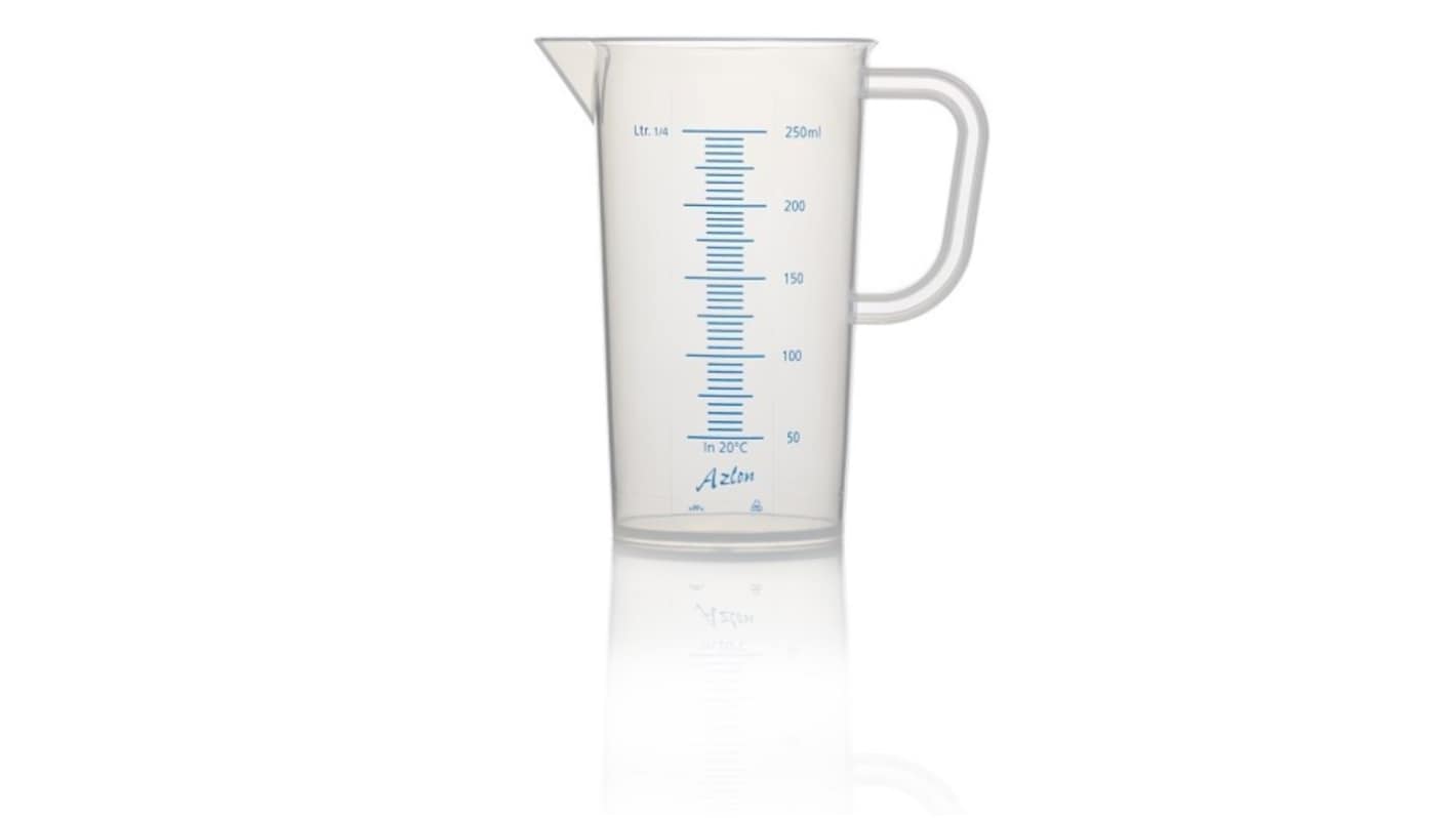 RS PRO PP 250ml Laboratory Jug