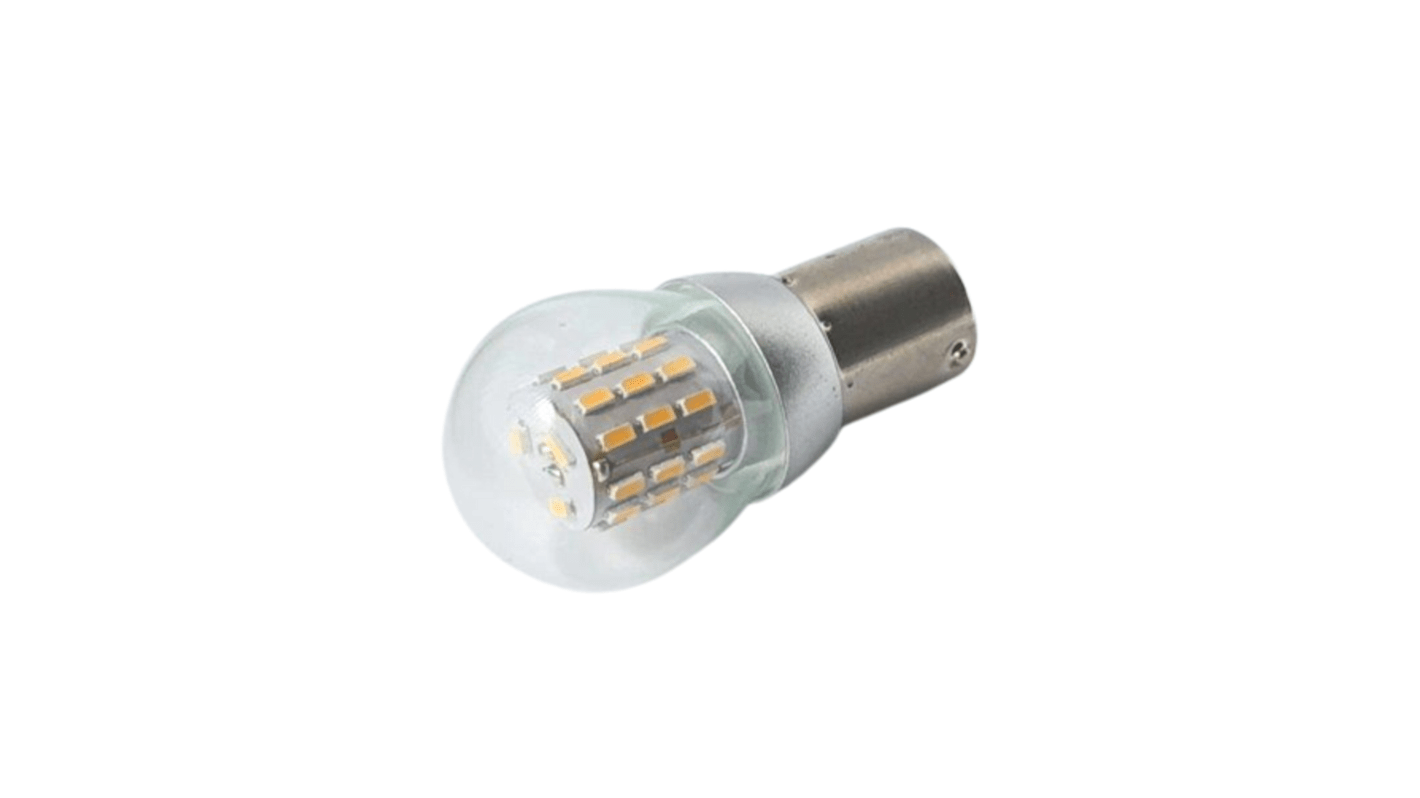 CML Innovative Technologies 2084 BA15d LED Capsule Lamp 3 W(18W), 2700 → 3000K, Warm White, Bulb shape