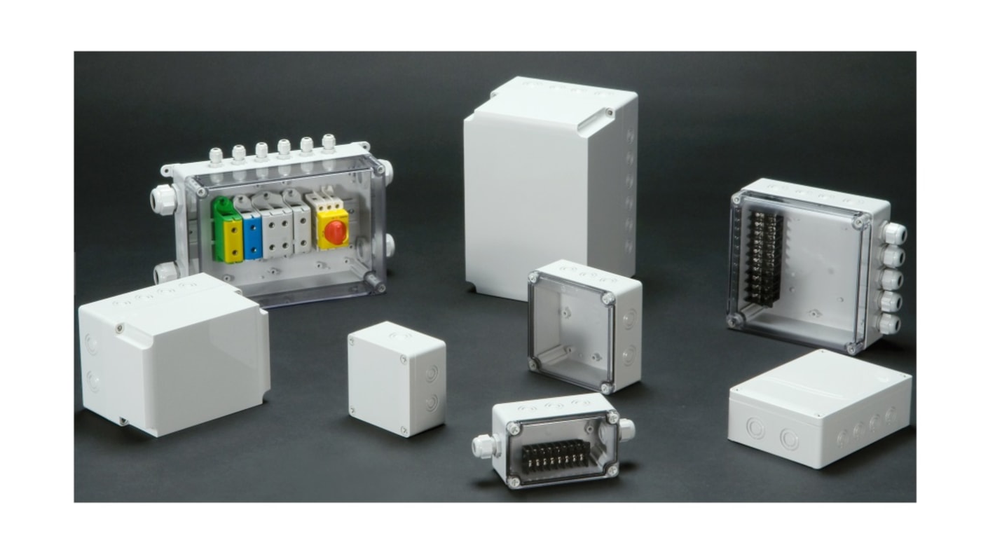 SPCM131810G | タカチ電機工業 汎用ボックス, ポリカーボネイト