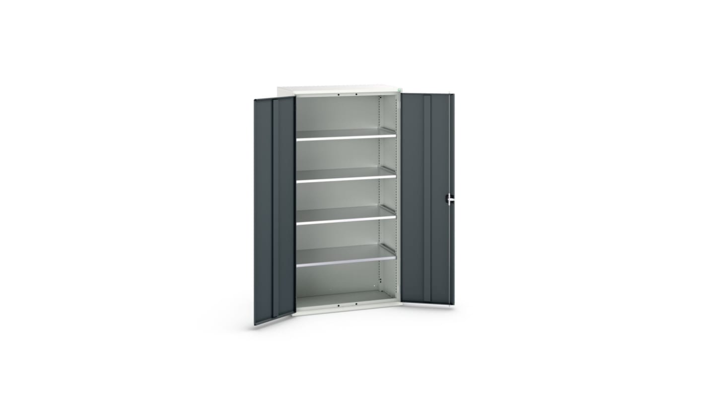 Bott 2 Door Steel Floor Standing Cupboard, 1050 x 550 x 2000mm