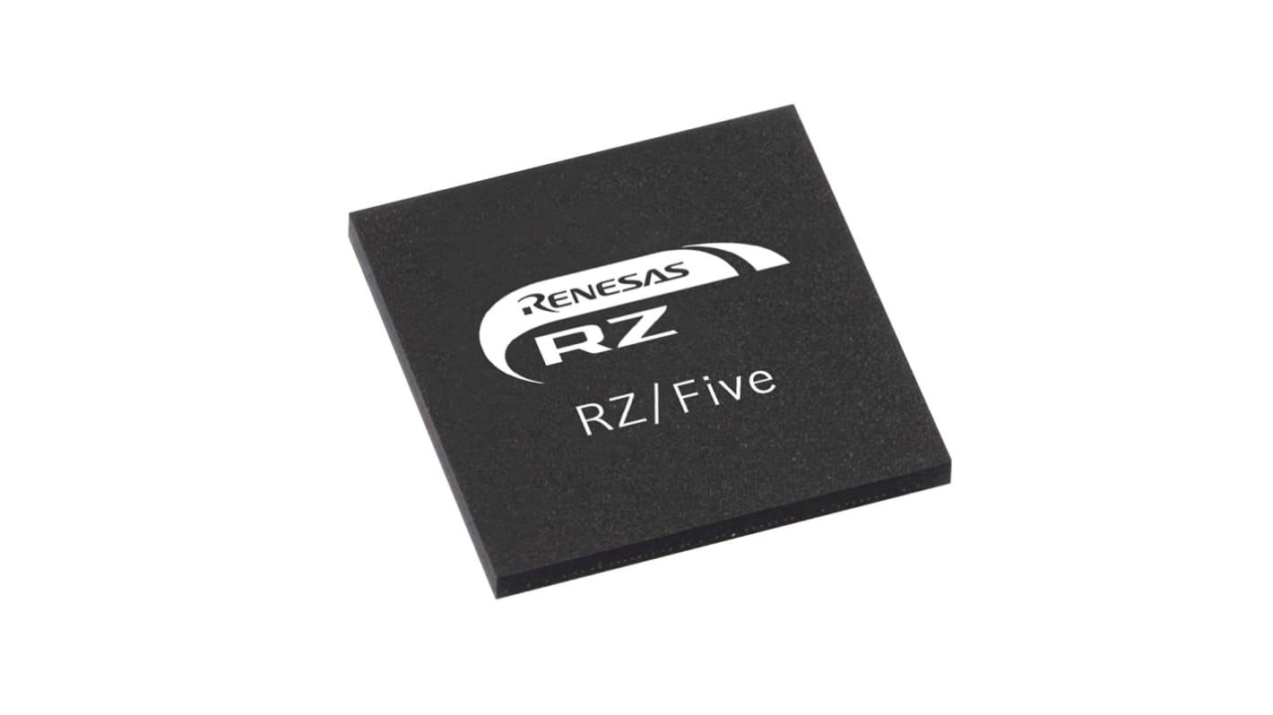 Renesas Electronics R9A07G043F01GBG#AC0, AX45MP Microprocessor RZ/Five 16bit RISC 1GHz