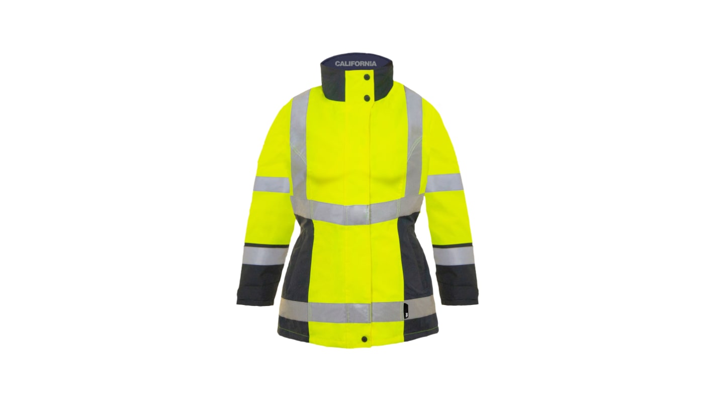T2S California Yellow Women 4 IN 1 Parka, S