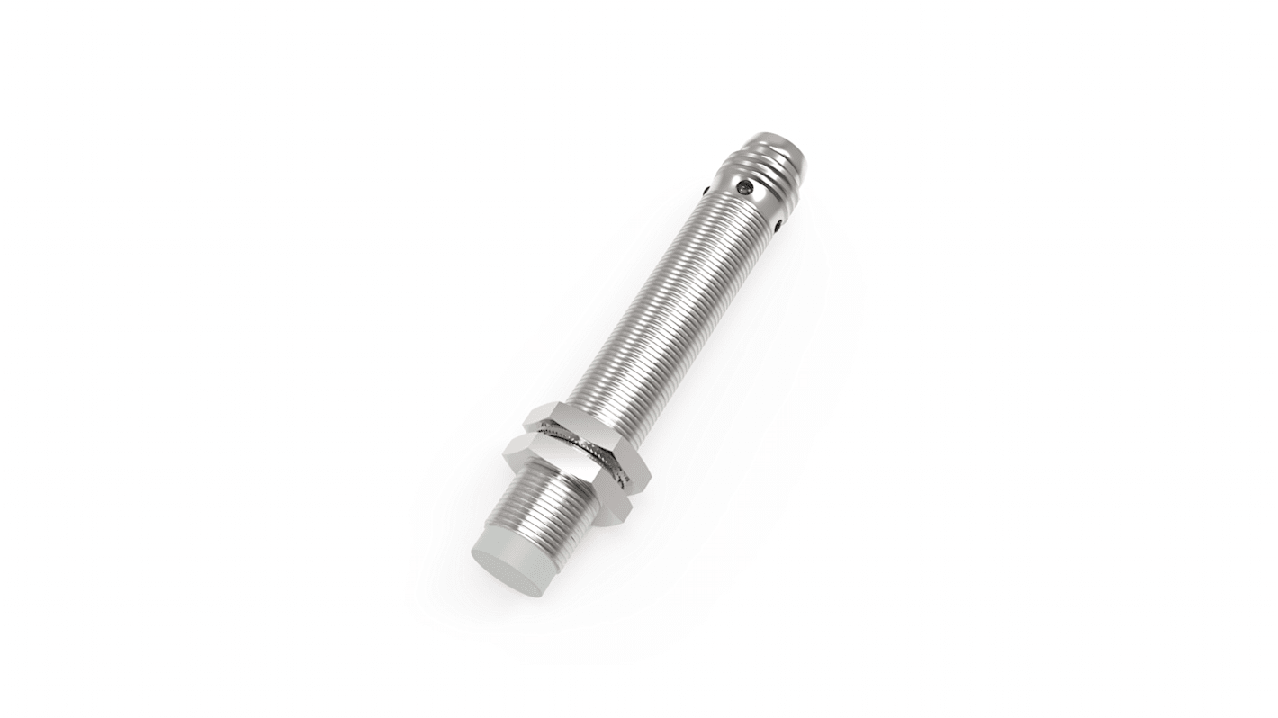RS PRO Inductive Threaded Barrel Proximity Sensor, M8, 4 mm Detection, PNP NO, 10 → 30 V dc