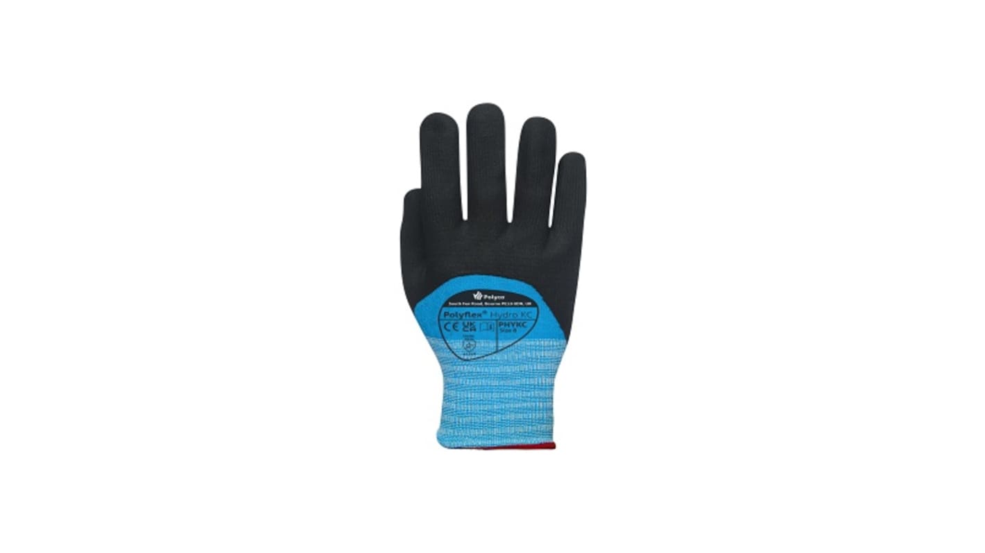Polyco Healthline Blue Nylon Cleaning and Janitorial work, General Workwear, Glass and Metal Handling, Recycling, Waste