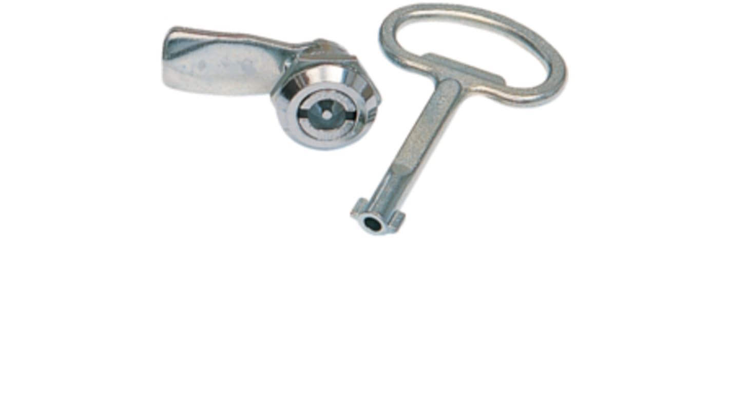 Hager Doppelverriegelung Kunststoff B. 1mm L. 3mm
