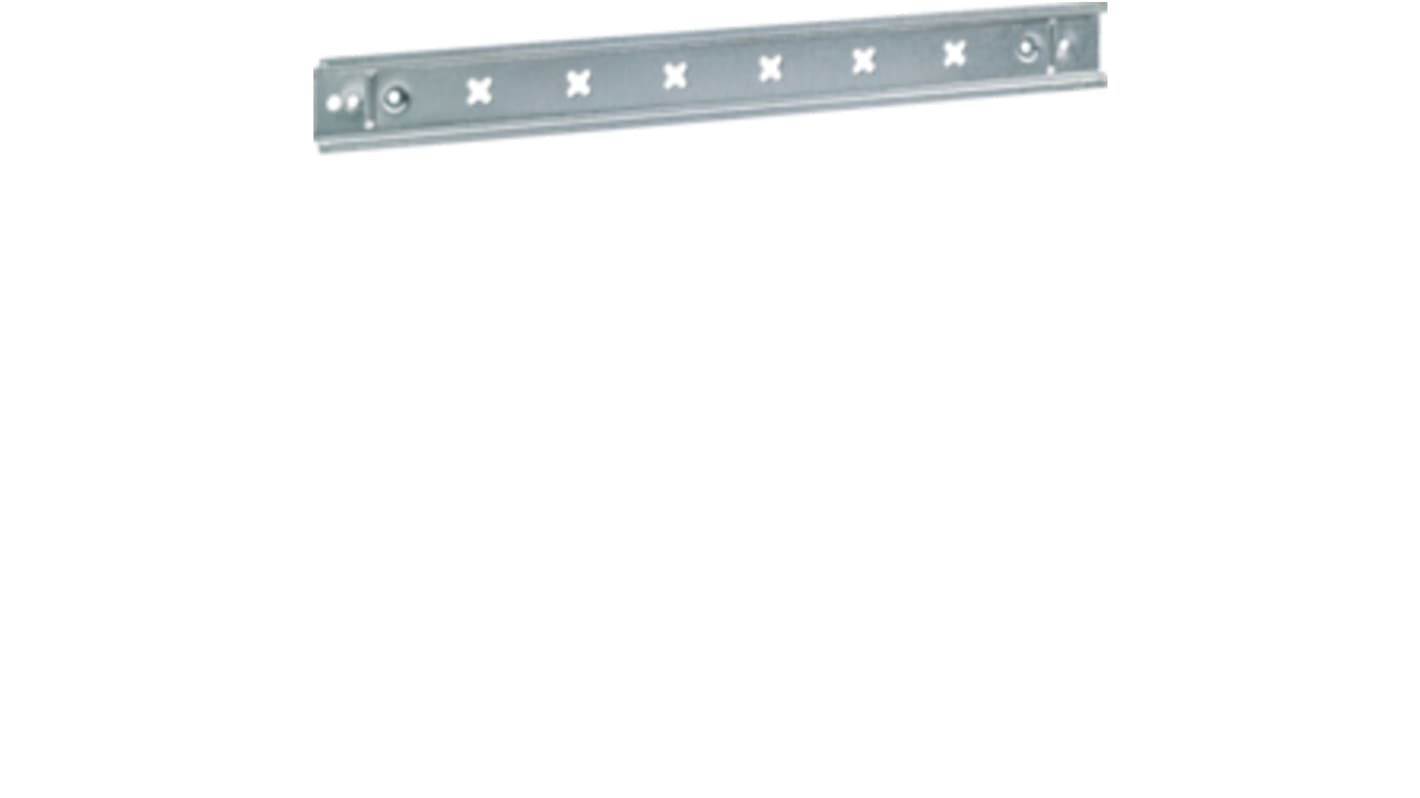 Hager Stahl Hutschiene B. 324mm, L. 70mm