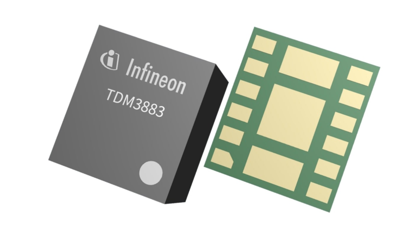 Infineon 直流-直流稳压芯片, 0.5 → 5 V输出, 3A最大输出, 3路输出, ±1%精度