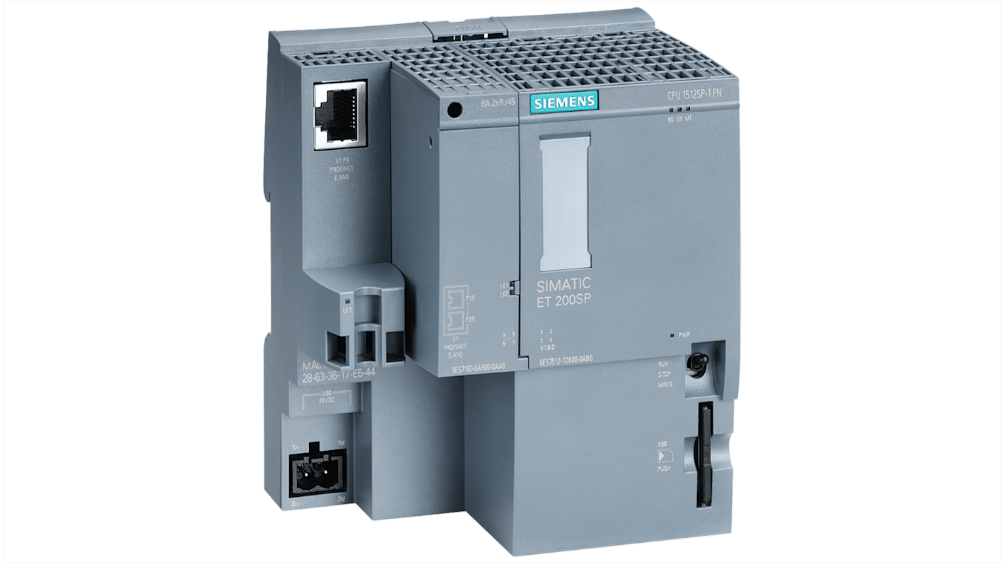 Rs-Online CPU PLC Siemens SIPLUS ET 200SP ingressi: 20 uscite: 20 24 V CC