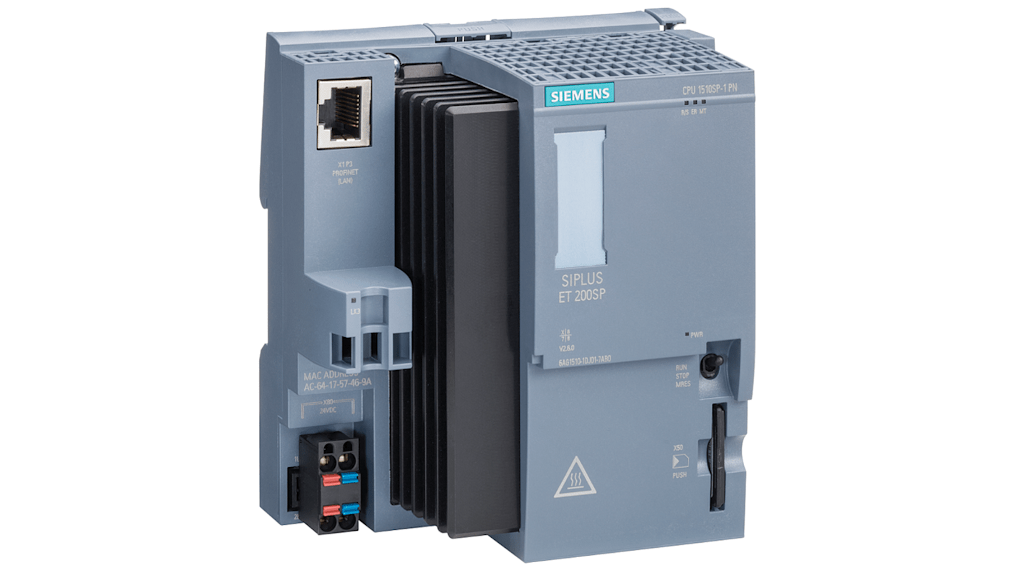 Rs-Online CPU PLC Siemens SIPLUS ET 200SP ingressi: 20 uscite: 20 24 V CC