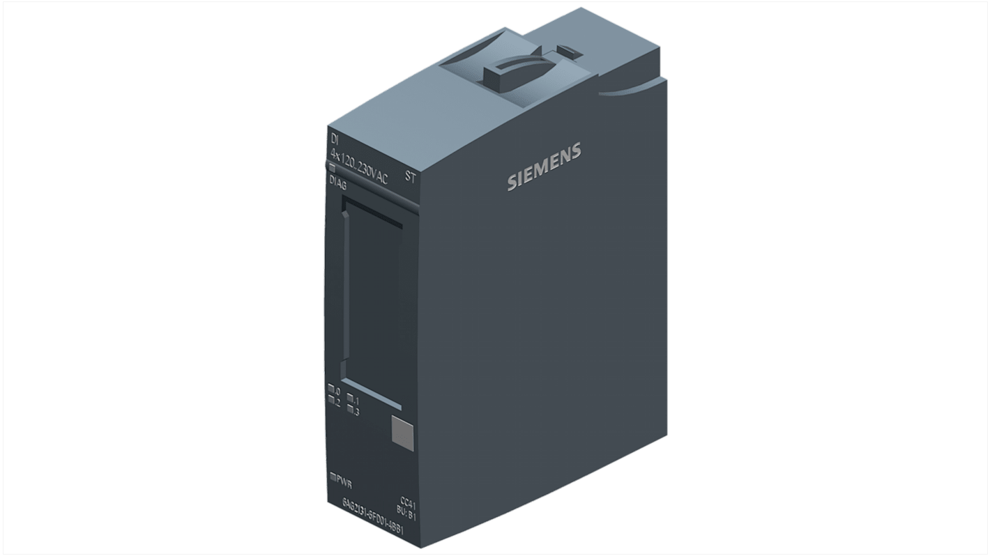 Siemens 6AG213 Series Digital I/O Module for Use with ET 200SP, Digital