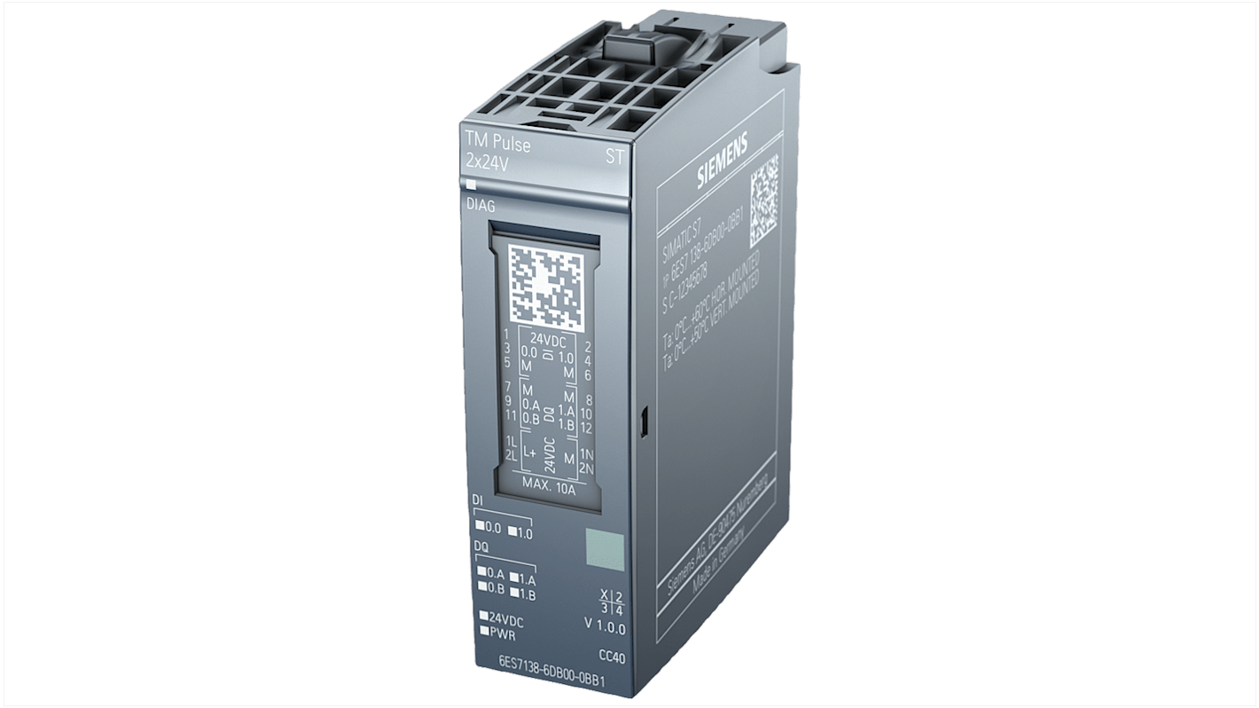 Siemens 6AG213 Series Digital I/O Module for Use with ET 200SP, Digital, Digital
