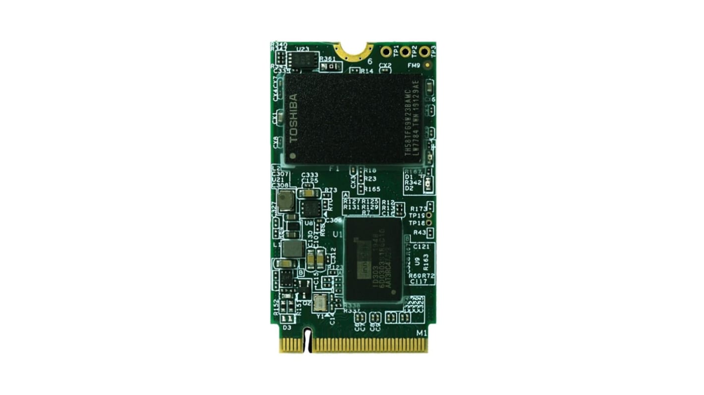 InnoDisk 3TE6, M.2 (P42) Intern HDD-Festplatte NVMe 1.3, PCIe Gen 3.0 x4 Industrieausführung, 3D TLC, 1 TB, SSD