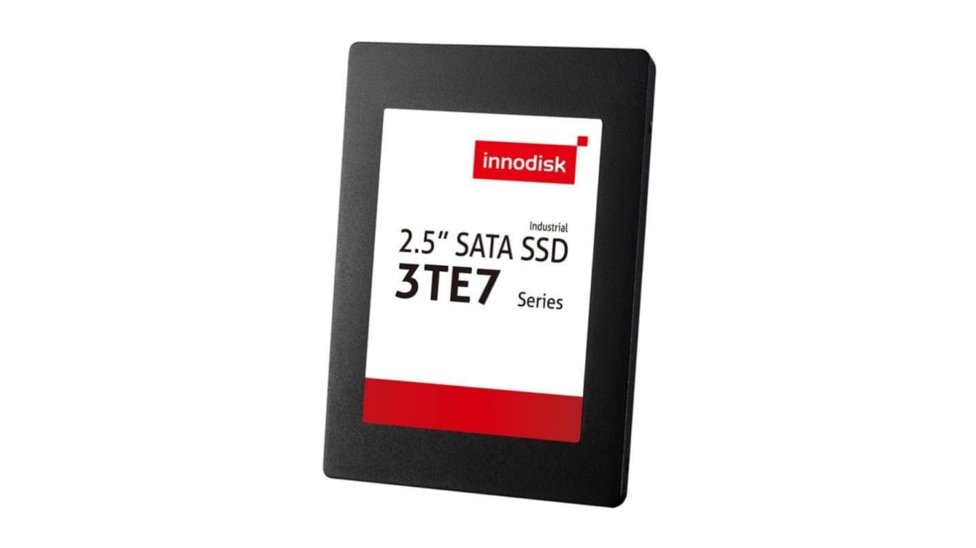 InnoDisk 3TE7, 2,5 Zoll Intern SSD SATA III Industrieausführung, 3D TLC, 256 GB, SSD